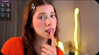 Cute blonde amateur webcam teen masturbating