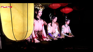 3D Fantasy Seductress: the Goddess of Booty - 3D Animation Hentai