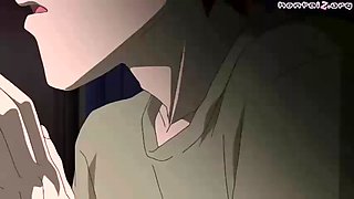 horny anime big tits mom fucks
