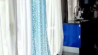 Asian Milf with Tight Ass in Pantyhose