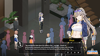 Sex, Secrets & Used Tech Gameplay Part 13 - Footjob with Mayor Veronica