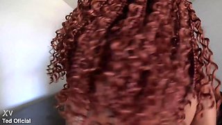 Thick Ebony Brazilian's Backdoor Passion Ignites in POV Heat