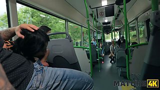 Mature4k. pound me in the bus! in front of everyone...