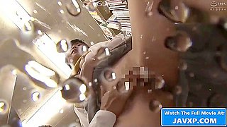 Exciting Japanese Teenage 18+ Nailed At The Bookstore