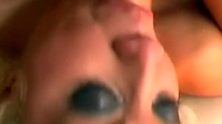 Alexa Euro Blonde Gets a DP and Swallows