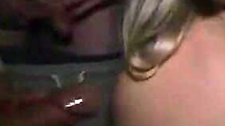 Public Bukkake Whore in the Woods