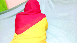 POV Open BO: Beautiful Indonesian Widow Midwife Fingering & Blowjob Hijab Homemade