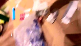 Step sis share bed after ginormous fun bags giant ass