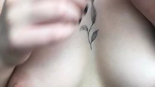 SMALL TIT BRUNETTE TATTOOED TEEN GIRLFRIEND CAUGHT IN SHOWER