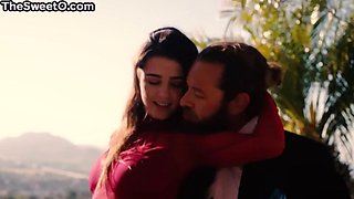 Petite 21yo babe pussydrilled outdoor