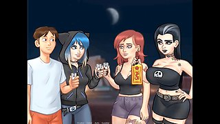 Porn games, cougar, big boobs