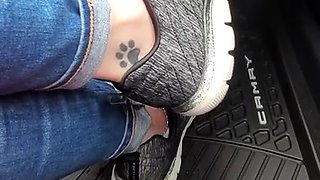Black Amateur Explore Hot Foot Fetish
