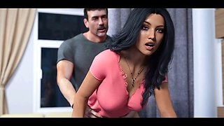 Anna's tantalizing affection as her stepdad-in-law explores her in deep sleep