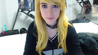Emo Teen Becka Solo Webcam Masturbation Porn