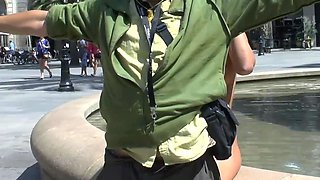 Euro amateur outdoor suck and rim